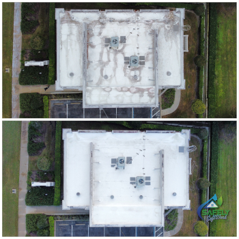 Commercial Roof Cleaning in Clermont, Florida