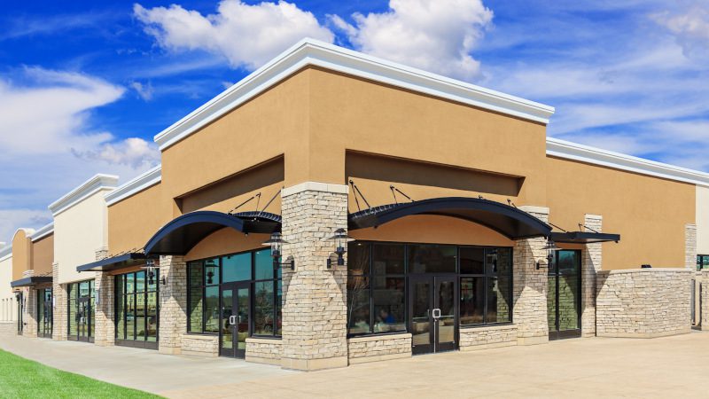 Exterior Retail Shop Cleaning in Winter Garden, Florida