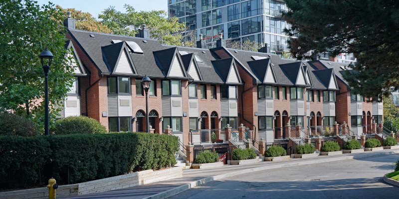 Exterior Townhome Cleaning in Winter Garden, Florida